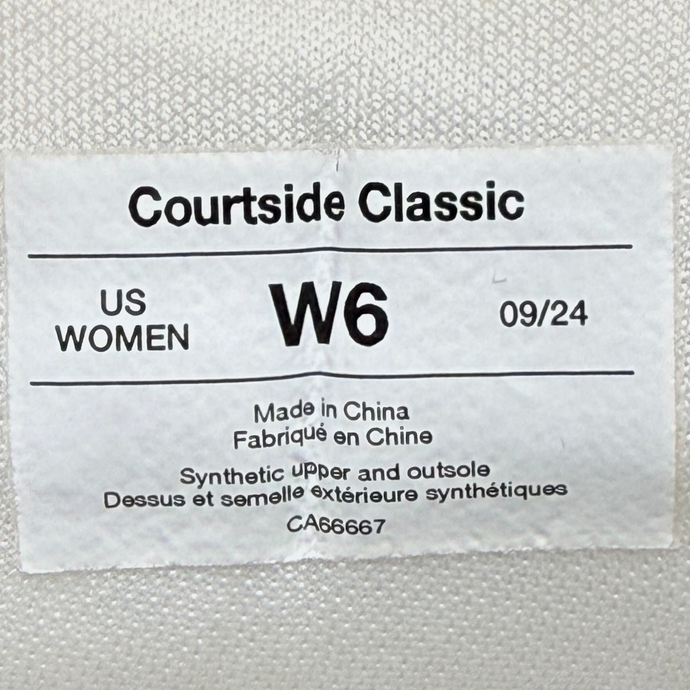 Vessi Courtside Classic Womens Size 6 Sneakers White Gum - Picture 9 of 9